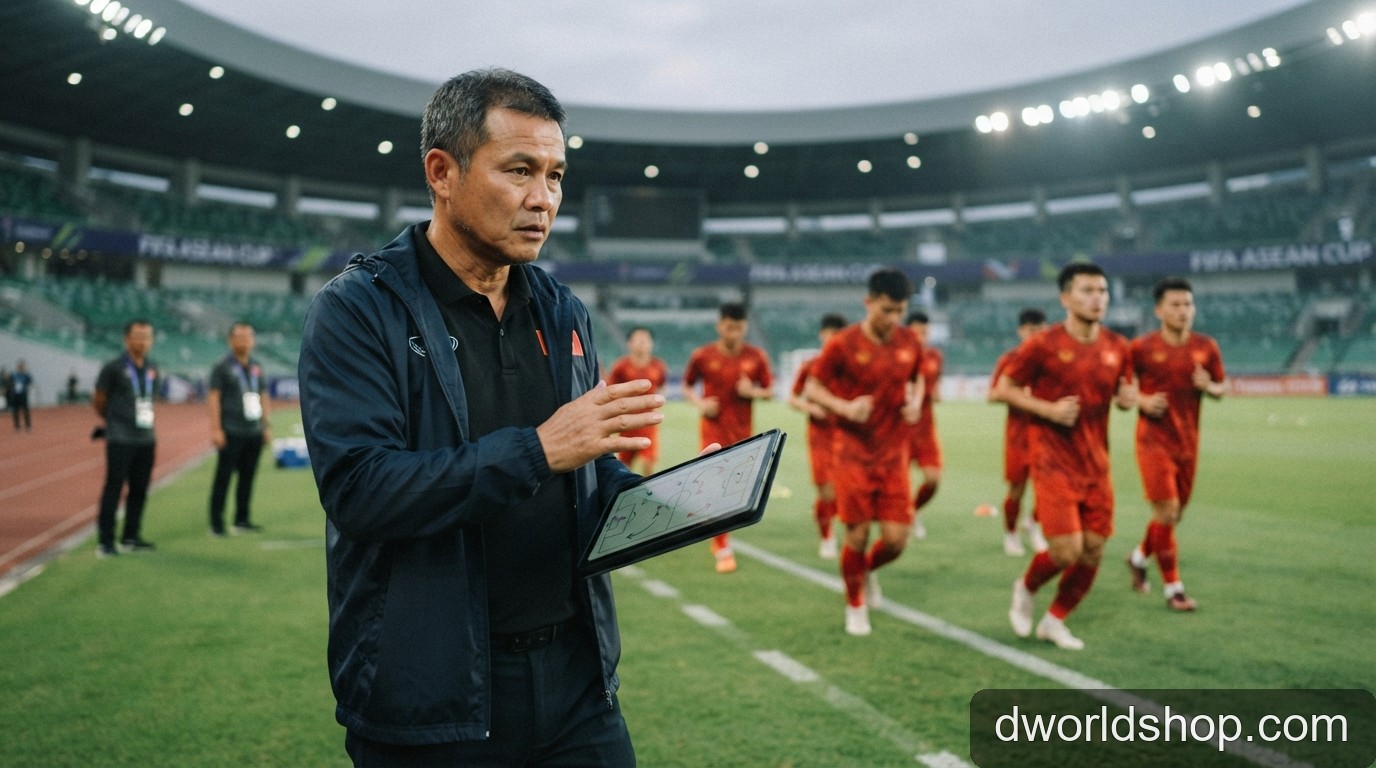 FIFA ASEAN Cup 2026: HLV Kim Sang-sik và bài toán 'xoay tua' trước mật độ thi đấu dày đặc